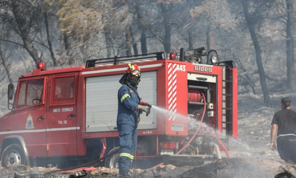 Φωτιά σε σπίτι στην περιοχή Αντιπερνοί της Κέρκυρας